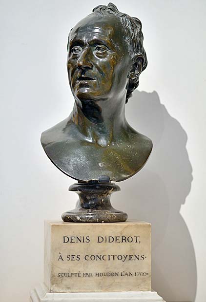 Buste de Denis Diderot